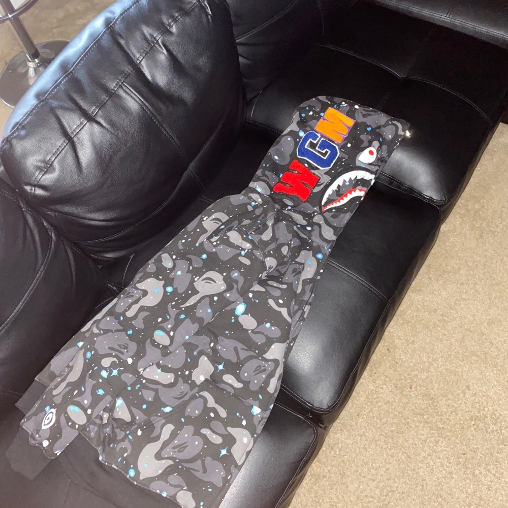Bape Hoodie Space Camo